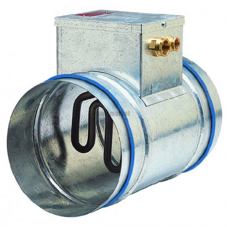 ALDES BATTERIE ÉLECTRIQUE CIRCULAIRE MONOPHASÉE - (DIAM) 160 MM -  1,5 KW