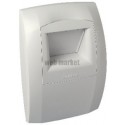 ALDES BOUCHE HYGRORÉGLABLE C33 CURVE L 10-50/105  D125 PUSH 9V