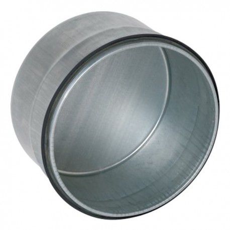 ALDES Bouchon mâle à joint galvanisé - D355
