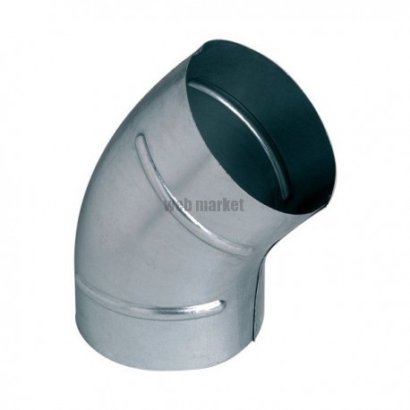 ALDES Coude galvanisé 45° - Diamètre 250 mm embouti