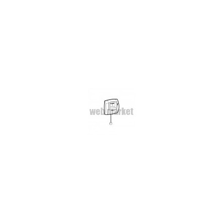 ALDES Bouche hygroréglable cuisine C35 Curve L 15-55/135 m3/h D125 mm push 9V - BLC