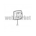 ALDES Bouche hygroréglable cuisine C35 Curve L 15-55/135 m3/h D125 mm push 9V - BLC