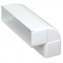 Cv 55 x 220 j - coude vertical 90° rectangulaire section 55 x 220 avec joint