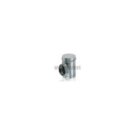 Té souche de terrasse isolé - STI - Diamètre 160 mm