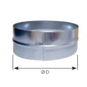 Raccord mâle - RMT - Diamètre 200 mm - Acier galvanisé