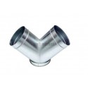 Cu 160/2x125 - culotte de raccordement diamètres 160 / 2 x 125