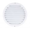 Gac m 400 - grille extérieure alu circ.dia.400