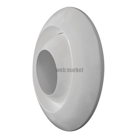 Bah 200 b - buse souffl.diffuseur alu blanc d200