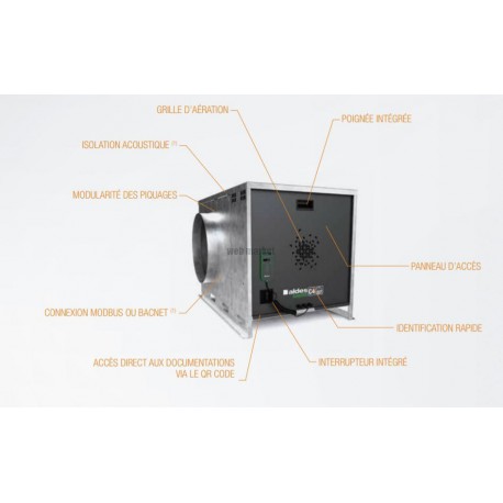 ALDES Variateur EasyVEC C4 MW-MW+ 4000