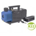 POMPE À VIDE 2 ÉTAGES 57L/MIN R32 SUR BATTERIE 18V LITHIUM FOURNIE