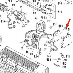 DAIKIN CARTE ELECTRONIQUE POUR MACHINE FTXS35BVMB