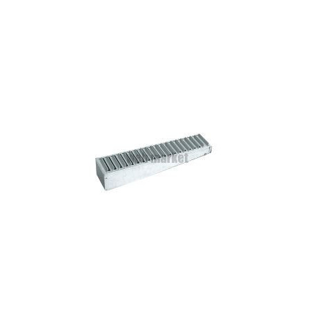 ALDES Registre N à glissière inclinée en acier galvanisé pour grille de conduit 825X75