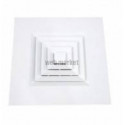 ATLANTIC DC4D FP 225X225 - DIFFUSEUR CARRÉ 4D 225X225 A NOYAU DÉMONTABLE - PLAFOND MODULAIRE