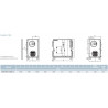 ATLANTIC DUOTECH 1500 C4 G- CENTRALE DF C4 HR ÉCHANGEUR CC SERVITUDE GAUCHE 1500 M3/H