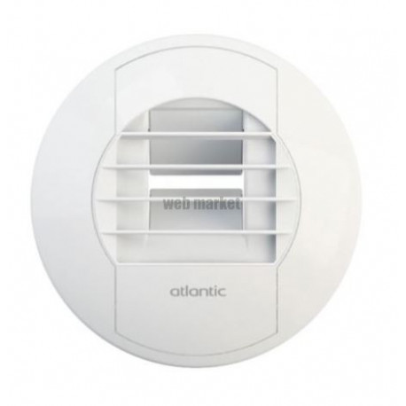 ATLANTIC BHT 10/50 125L - BOUCHE HYGRORÉGLABLE STANDARD 15/50 SDB SANS WC D125L