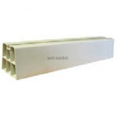 LOT 2 SUPPORTS 1000 MM BLANC