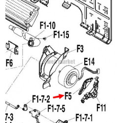 Daikin MOUNTING PLATE (3) /MOTOR