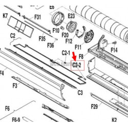 Daikin SHAFT (HFL1 RIGHT)