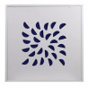 ATLANTIC MID NEXT-KLIN 600LI-DIFFUSEUR 600X600 BUSES BLEUES PETIT VOLUME PLENUM LATERAL