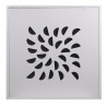 ATLANTIC MID NEXT-KLIN600LN-DIFFUSEUR 600X600 BUSES NOIRES PETIT VOLUME PLENUM LATERAL