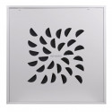 ATLANTIC MID NEXT-KLIN 675L N - DIFFUSEUR 675x675 BUSES NOIRES PETIT VOLUME PLENUM LATERAL
