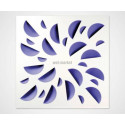 ATLANTIC NEXT-KLIN 600L BLEU- DIFFUSEUR 600x600 BUSES BLEUES PLENUM LATERAL