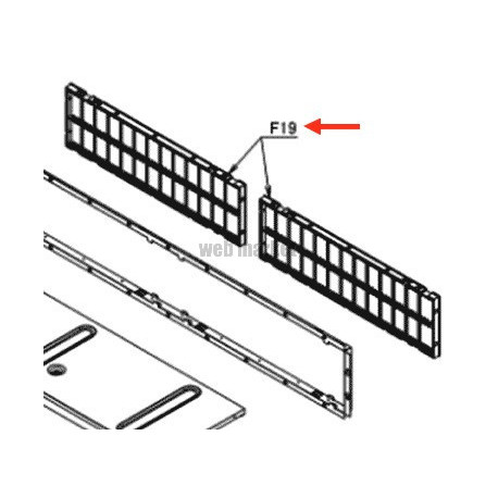 DAIKIN FILTRE POUR MACHINE FBA125A2VEB