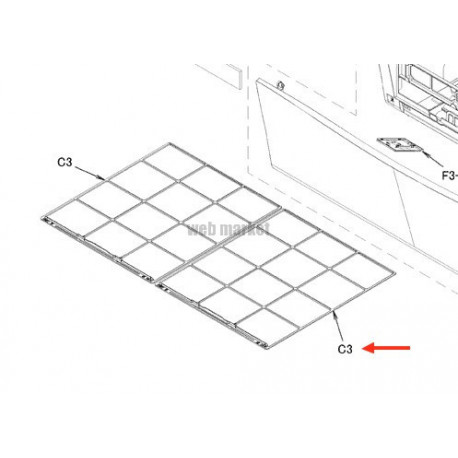 DAIKIN FILTRE A AIR POUR MACHINE FTXM35R2V1B