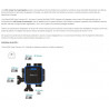 ALDES Kit VMC simple flux EasyHOME Hygro COMPACT 6 piquages Premium Haute Pression HP+
