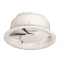 ALDES Diffuseur hélicoïdal réglable pour grande hauteur AR 883 blanc 9010 30% D500