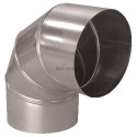 ALDES Coude aluminium 90° - Diamètre 400