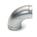 ALDES Coude galvanisé 90° - Diamètre 100 mm embouti