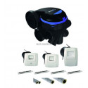 ALDES Kit VMC EasyHOME Hygro COMBLES MW  + gaines alu isolées + entrées d air EHB