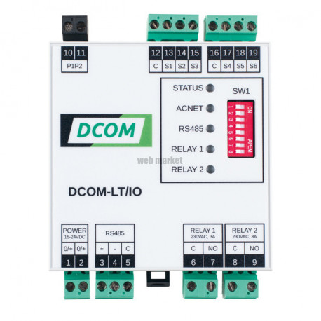 CARTE MODBUS DCOM-LT/IO