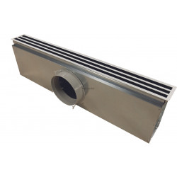 ATLANTIC DUFFUSEUR 2 FENTES + PLENUM ISOLÉ MONTÉS - L.1165