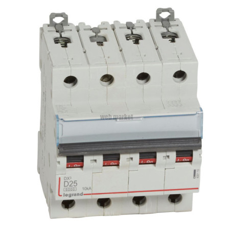 DISJ DX3 4P D25 6000A/10KA