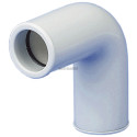 COUDE PVC BLANC 90 D20